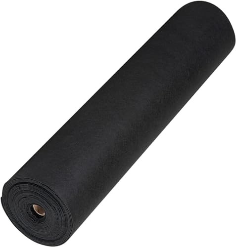 DUBTEDHOU Tela para el Control de Malas Hierbas, Tamaños múltiples Tejidos Tela del Polipropileno del Paisaje del geotextil del Control de Malas Hierbas(1x20m)