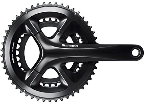 Shimano 105 Kettenradgarnitur Schwarz Einheitsgröße