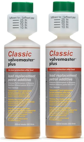 Valvemaster Classic Plus Lead Replacement Additive with ethanol protection and enhanced performance - 2 x 250ml