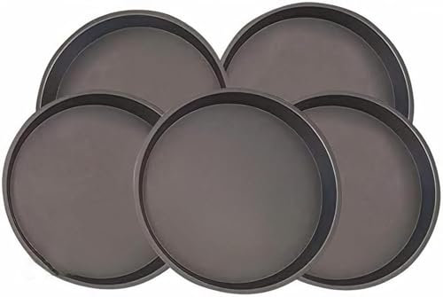 Samuel Groves Great British Bakeware 5 Pack 8 Superior Double Coated Non-Stick Victoria Sandwich Cake Tin, Rainbow, Oven Safe, Round Cake Tin, Fixed Base, PFOA & BPA Free Cookware, Made in England