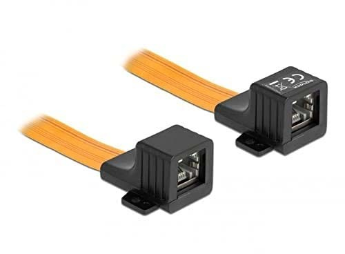 Delock RJ45 FPC (Flexible Printed Circuit) Fensterdurchführung 30 cm