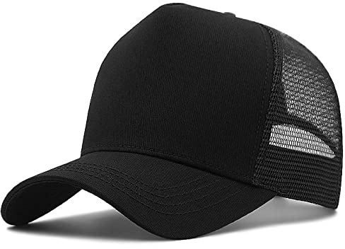 Ciamlir Basecap Herren Big Head Man Snapback Mesh Baseballmützen Für Männer Im Freien Plus Size Sport Caps Dad Oversize Trucker Cap 60-65Cm