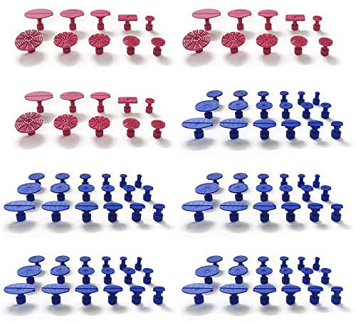 CYGOODS 120 Pezzi/Set Accessori per la rimozione dei Danni Senza Vernice per Auto, linguette per la rimozione del Sollevatore per ammaccature per Strumenti di Riparazione Automatica