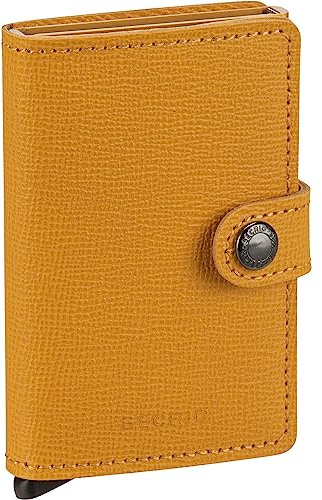 Secrid MINIWALLET, gelb(orche), Gr. -