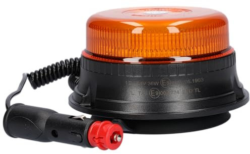 SAMETRUCK LED Rundumleuchte 12V 24V Warnleuchte Rundumlicht Magnetisch PKW LKW Anhänger