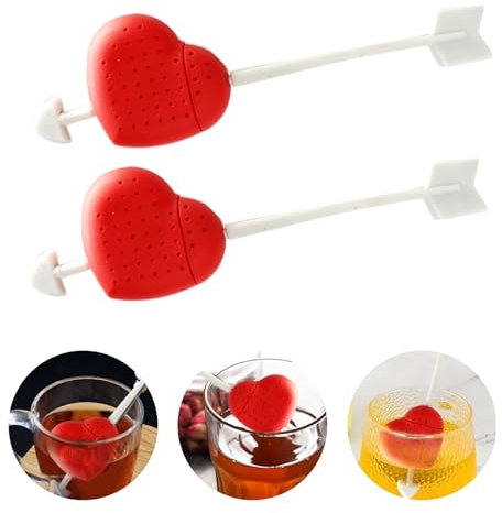 Counius Infuseur à Thé,2 Pièces Boules à Thé Passoire à Thé Réalisé En Silicone Boule à Thé,Filtre à Thé Pour Feuilles De Thé En Vrac Thé De Jardin Thé De Pique-Nique Théière Bouteille Mug Tasse