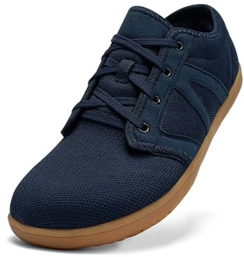 Treer Chaussures Pieds Nus Homme Femme Natura Été Chaussures Pieds Larges Légères Tricotées Barefoot Confort Chaussures Minimalistes avec Semelle à Chute Zéro Barefoot Shoes Running Sneakers
