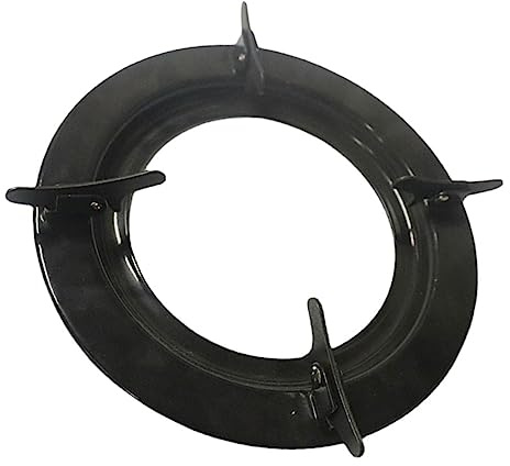 PAMINGONO Soporte para Ollas y Sartenes de Hierro Negro para Estufa de Gas, Fácil de Instalar y Desmontar, Accesorio Adecuado para Cocina Doméstica