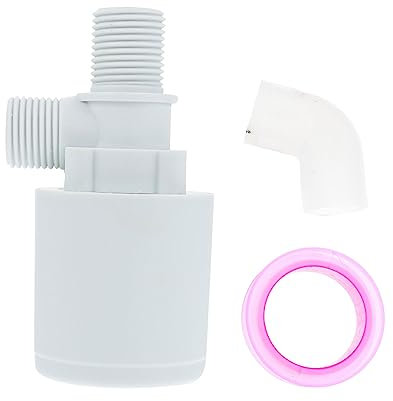 HOMSFOU 2pcs Automatic Water Level Control Ballcock Valve for Water Tank Floating Balls Valves Level Control