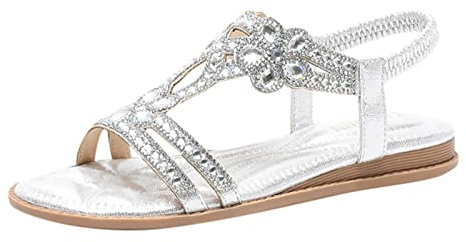 Sandales à lanières pour femme - Sandales d'été romaines - Chaussures à paillettes - Sandales pieds nus - Sandales orthopédiques - Sandales de trekking - Sandales de randonnée - Mocassins - Chaussures