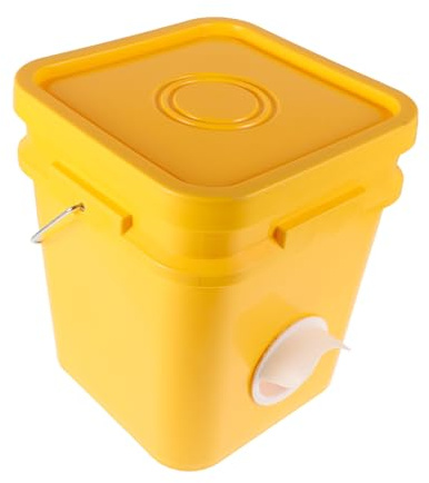 TOYANDONA Distributeur Automatique de Nourriture pour Volaille Seau de Plastique pour Poules Canards et Système de Nourrissage Pratique et Sécurisé pour Saine des Animaux