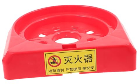 Tofficu 4kg Support Extincteur Au Sol Base pour Extincteur Support Plastique Fournitures