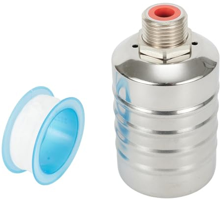 Helilyco 304 Stainless Steel Fully Automatic Water Level Control Float Valve for Water Tanks, Towers, Pools, Solar Water Storage, No Electricity Needed