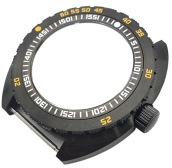 1 st 42 mm herrklocka, boett i safirglas, passar till NH-serien 35 36 38 70 72, urverk, 28,5 urtavla, tillbehör armbandsur, delar(A2)