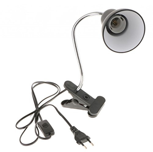 Perfeclan Flexible Klemmleuchte E27 Leselampe Tischlampe für oder
