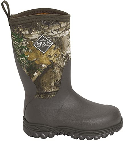 Muck Boot unisex-child Rugged II Snow Boot Brown/real Tree edge 11 M US