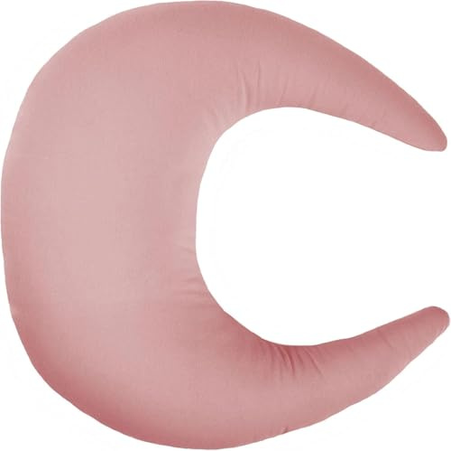 snuggle me® Stillkissen klein - Stillmond mit Stillkissenbezug aus 100% Bio-Baumwolle, Stillhörnchen mit Fiberfill-Faserkern, Maschinenwaschbar & Atmungsaktiv (Gumdrop) | Flasche & Stillkissen mit Bezug aus Bio-Baumwolle und Faserfüllung, Neugeborenen-Essentials für Reisen