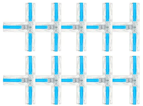 iplusmile 10pcs Type Quick Splice Electrical Terminals Insulated Wire Connectors Terminal Connector Kit for Cable