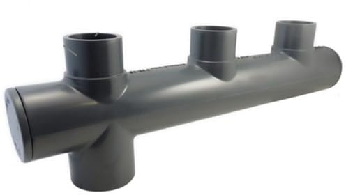 jardiboutique - Collecteur piscine ø 50 mm sortie excentrée raccord pvc pression