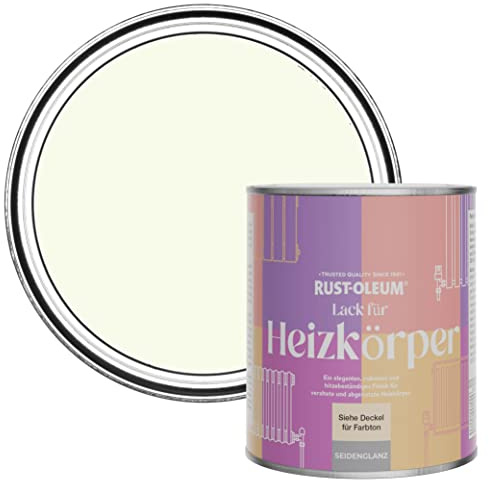 Rust-Oleum Green Heat Resistant Radiator Paint in Satin Finish - Apple Blossom 750ml