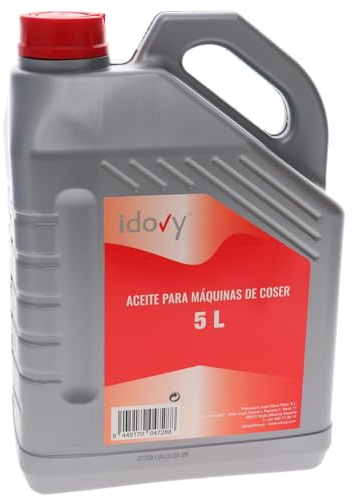 idovy ® - Huile spéciale pour machines à coudre - Lubrifiant incolore (5 litres)