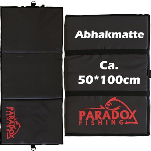 Paradox Fishing Abhakmatte Angeln ca. 50 * 100cm I Fischmatte Karpfen Abhakmatte – Abhakmatten gut gepolstert