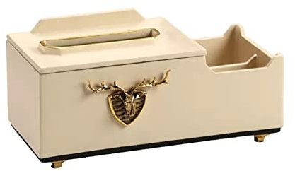 Multifunktionaler Tissue-Box-Halter Taschentuchbox-Halter, rechteckig, multifunktionale Taschentuch-Aufbewahrungsbox, moderne kreative Wohnzimmer-Schlafzimmer-Desktop-Taschentuchbox-Abdeckung Dekorati