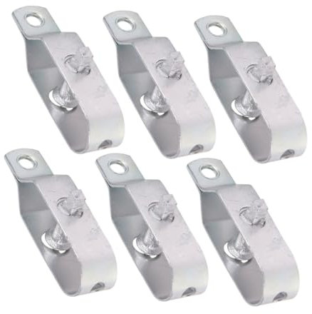 VINTORKY 6pcs Metal Cable Tightener Heavy Duty Steel Wire Rope Tightener for Garden Fence Fencing Line Wire Replacement