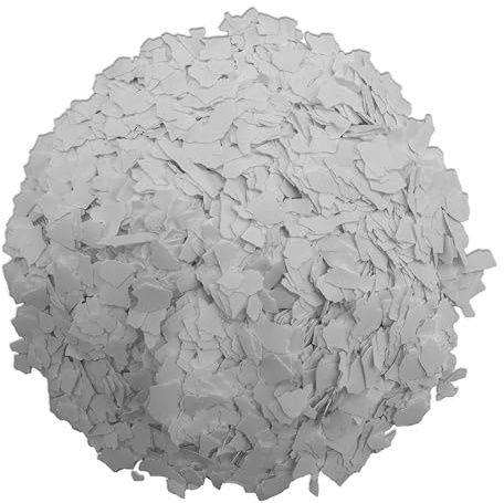 CAIRCON Farbchips für Bodenbeschichtung – Dekochips für Epoxid, PU & Acrylat Bodenfarbe – Weiß 500g