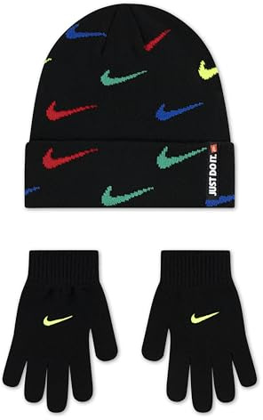 Nike Swoosh Repeat Beanie Set