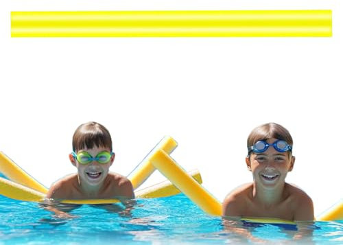 Acunny Pasta galleggiante per piscina, spaghetti in schiuma – Elastic Foam Sticks giocattolo acquatico – piscina party offre esercizio giocattolo acquatico per bambini ragazze adolescenti