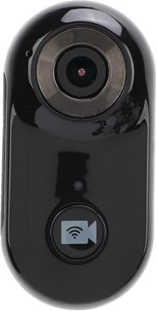Videoregistratore Personale, Videocamera per Animali Domestici, Compatta Wireless Portatile da 2 MP per il Ciclismo all'aperto (BLACK)