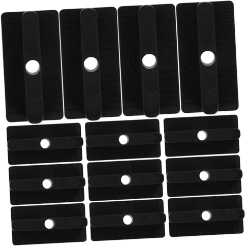 COHEALI 200 pièces Clips Cachés pour Terrasse Composite Fixations Plastique Résistantes à la Corrosion pour Planches de Sol Extérieur Jardin Patio