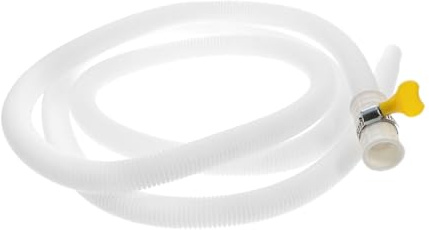 DOITOOL Manguera de Drenaje Resistente y Fácil de Instalar para Aire Acondicionado con Abrazadera, Tubo de PE para Unidades en y