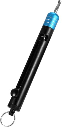 MAGICLULU Détacheur de Pêche Outil Télescopique en Alliage D'aluminium Bleu Facile à Utiliser pour Retirer Hameçons, Accessoire Pêche en Mer