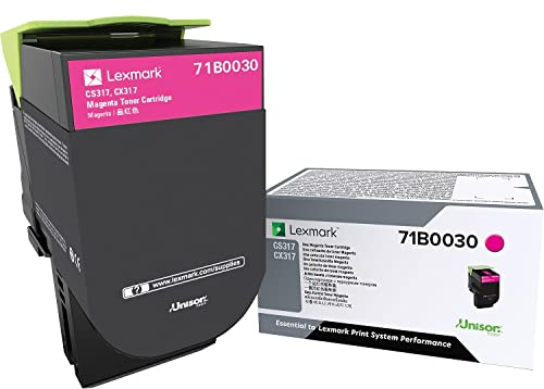 Lexmark 71B0030 Rückgabe-Tonerkassette Magenta