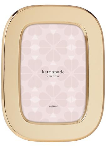 kate spade new york Gold South Street - Marco ovalado de 4 x 6 pulgadas, 0.95 libras