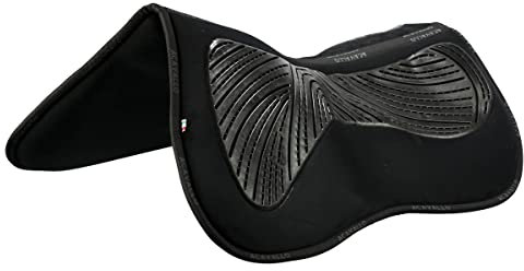Acavallo Gel Pad Pocket & Memory Foam1/2 Pad, Größe:L, Farbe:schwarz