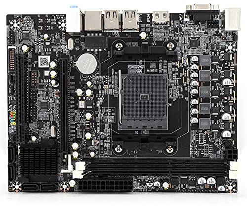 Carte Mère, Carte Mère de Bureau pour A10/A8/A6/A4/Athlon Gamme Complète de Puces Graphiques pour APU Core Graphics, Dual DDR3 1333/1600 MHz, pour Ordinateur