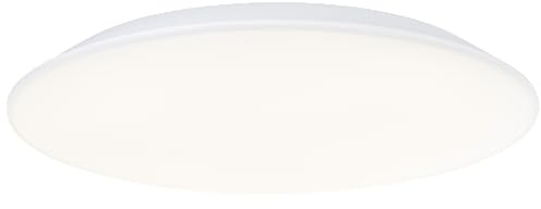 Lightbox LED Deckenlampe für Außen und Innen - IP54 - Ø 29 cm - zeitlose | LED-Deckenleuchte, Ø 29 cm, 24 W, 2700 lm, 4000 K, weiß