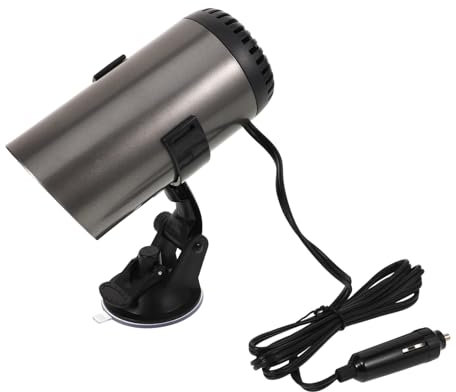 ULTECHNOVO Heizstrahler Auto Tragbar Aus Legierung Für Auto-defogger Und Auto-defroster Mit Halter Für Schnelles Enteisen Und Aufheizen