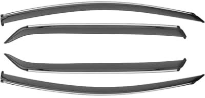 Seitenfenster Windabweiser Für VW Für Golf 7/7.5 MK7 GTI Auto-Regenschutz Nachrüstbarer Fenster-Regenschutz Spezielle Dekoration Fenstervisier Fensterblenden