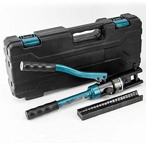 CLLBANT Herramienta de crimpado para terminales de Cables hidráulicos, 10-300 mm2, Kit de Herramientas para Cables de terminales de batería eléctrica
