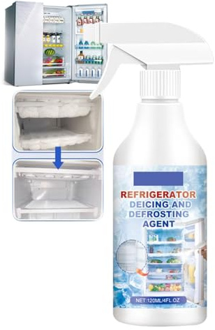 Defrosting Spray For Fridge Freezer,Refrigerator Defrosting Deicer Spray,Freezer Defrosting And Deicing Spray,Refrigerator Defrosting Spray,Refrigerator Cleaner Inside Spray,Fast Defrost Removal (1)
