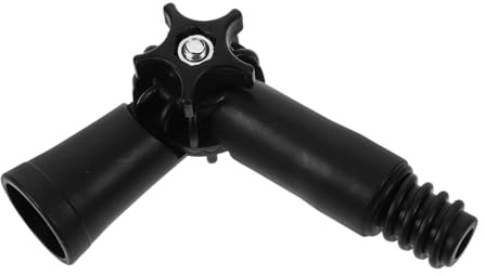 HOLIDYOYO Accessoires De Balai À Franges Adaptateur De Joint Télescopique Adaptateur De Manche De Balai Rotatif Adaptateur d'angle Adaptateur De Joint Pivotant pour Brosse Fixation De