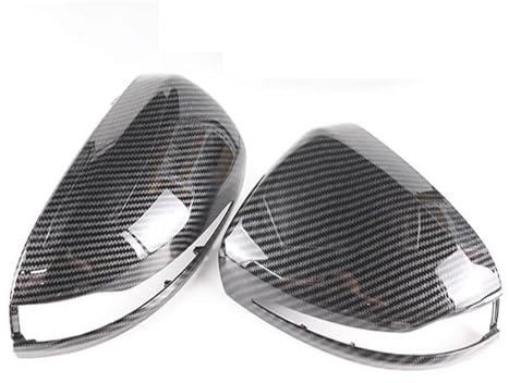 Gasfeder Heckklappe Spiegelkappen Für Benz Für W205 Für X253 Für W222 Für W213 Für W238 Seite Rückspiegel Abdeckung(Carbon pattern1)