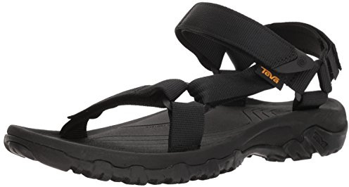 Teva Hurricane 4 Herrsandaler, Svart, 10