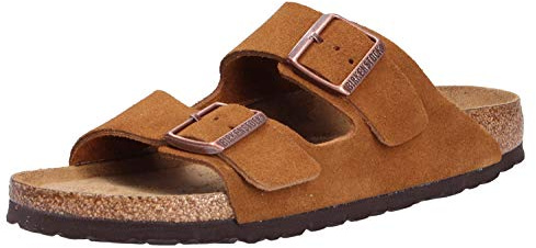 BIRKENSTOCK Arizona SFB Pantoletten/Clogs Damen Gold Pantoffel