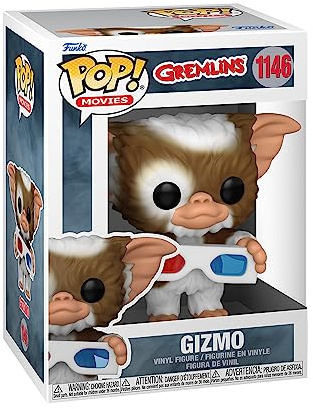 Funko POP! Movies: Gremlins - Gizmo mit 3D Glasses - Vinyl-Sammelfigur - Geschenkidee - Offizielle Handelswaren - Spielzeug Für Kinder und Erwachsene - Movies Fans - Modellfigur Für Sammler