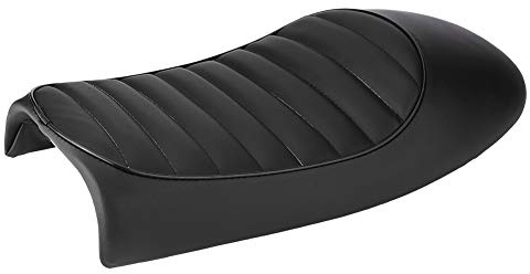 Coussin de Siège Plat de Moto, Banc de Selle Plat Vintage, Sièges de Selle de Moto Résistants aux Chocs avec Coussin Doux, pour CG125 GN CG CB200 CB350 CB400SS CB500 CB750